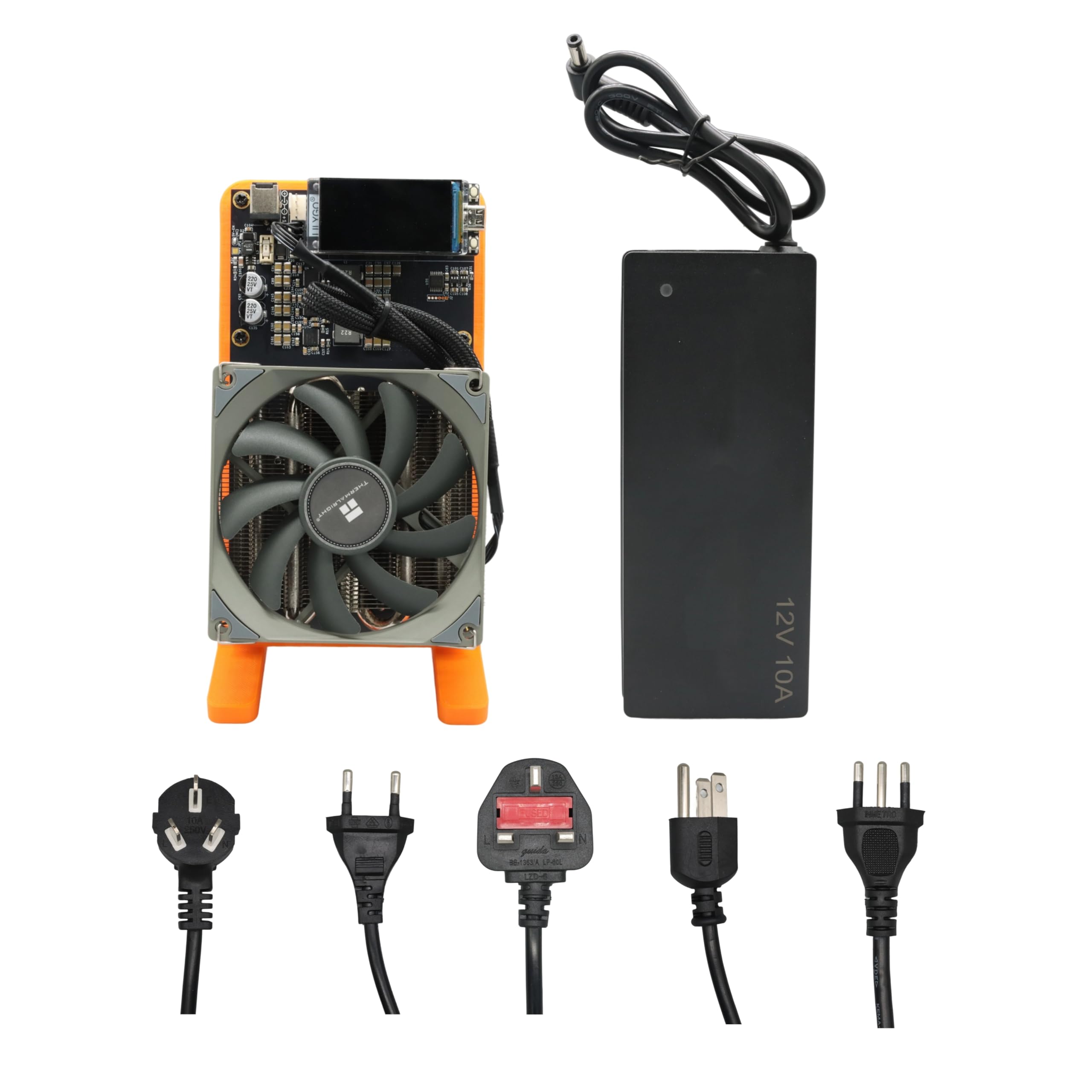 Amazon.com: Fully Open-Sources Bitcoin Miner NerdQaxe++ 4.8TH/S 68W  Powerful High Efficiency Crypto Asic Miner Bitcoin Lottery Miner with 120W  PSU : Electronics