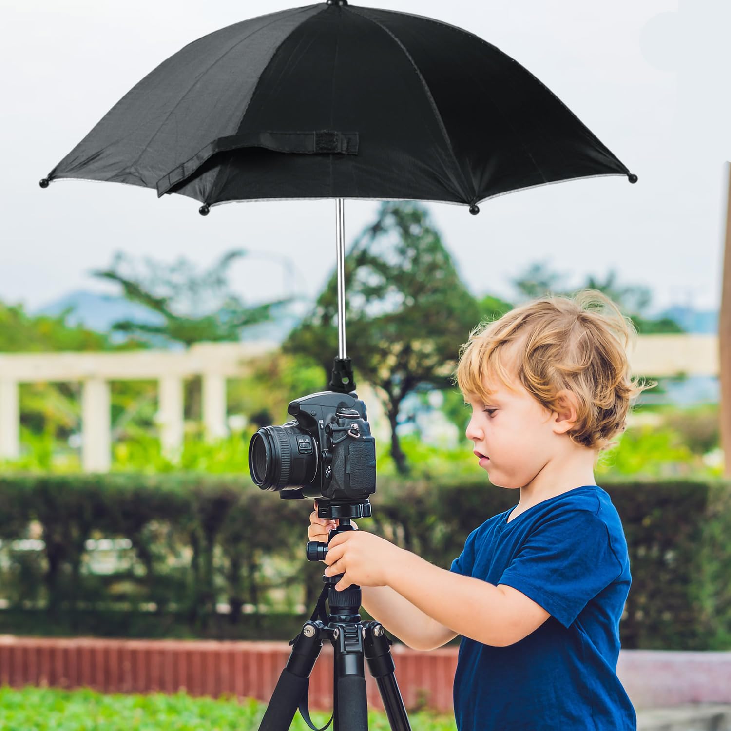 Parapluie Griffe pour Appareil Photo, Étanche, Appareil Photo Reflex Numérique Housse de Protection Contre la Pluie pour Canon Rebel T8i T7 T7i T6i T6 SL3 SL2 EOS 90D 80D 2000D 5DM4 Nikon Z9