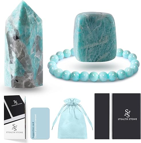 Miniatura 2 de Juego de cristales curativos y piedras curativas, contiene pulsera de cristal curativo natural, piedra de chakra, varita hexagonal, el mejor regalo