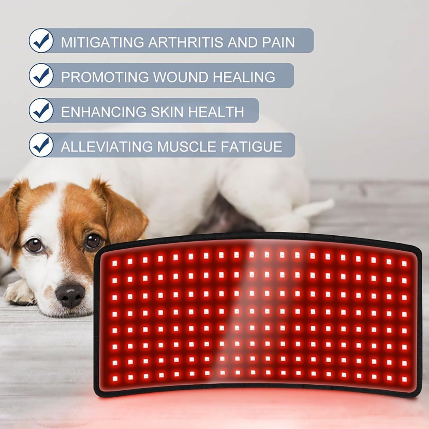 Red Light Therapy Device for Pets - Portable Infrared Therapy Belt for Pain Relief & Wound Care in Dogs, Cats, and Horses 4 71KZ96Ke4tL. AC SL1500