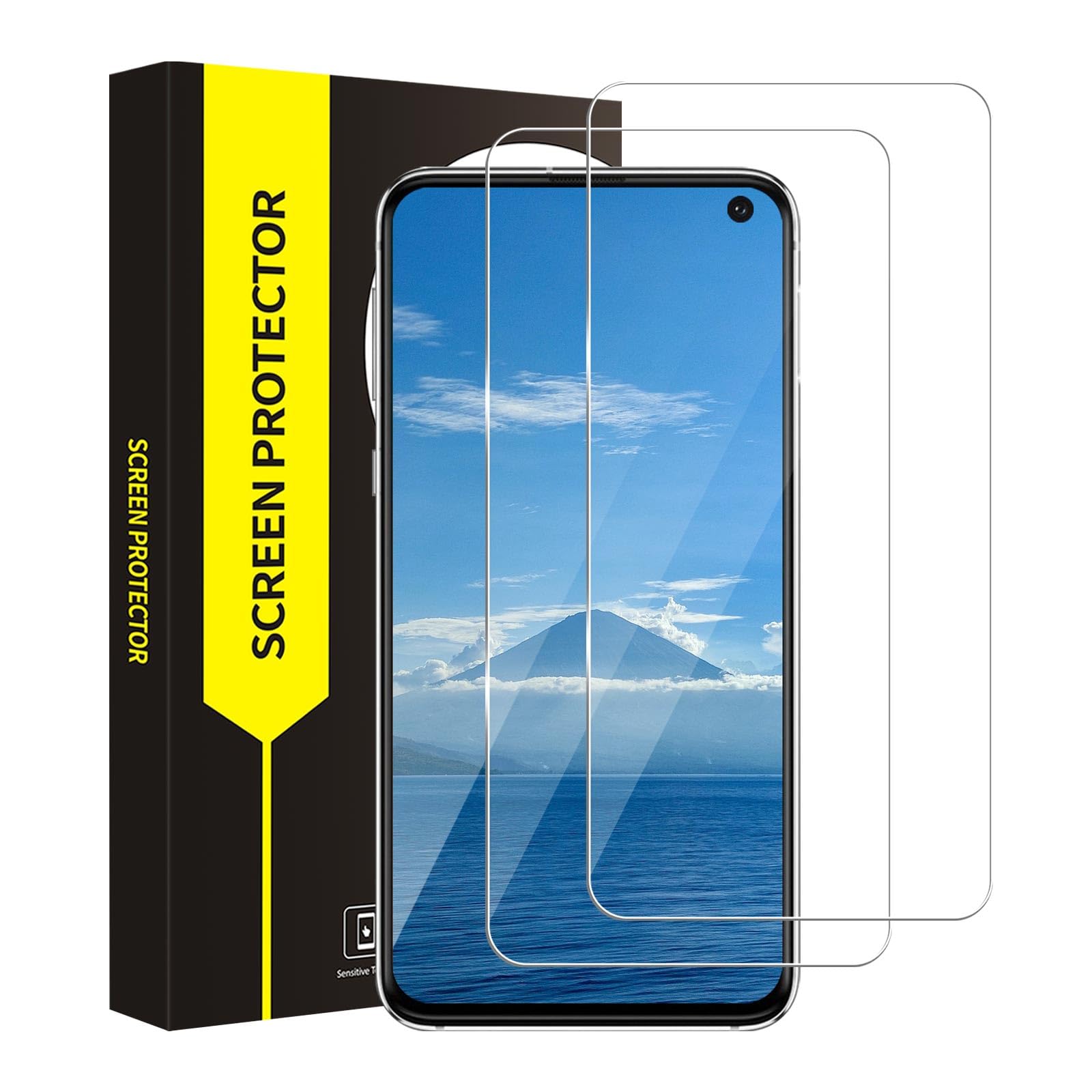 Bodyguard 2 Stück für Panzerglas für Samsung Galaxy S10e Schutzfolie, 2.5D Ultra-Klar 0 Staub & Blasen Kristallklar Samsung S10e Displayschutzfolie, Anti-Kratzen Stoßfänger Splitterfest S10e Folie