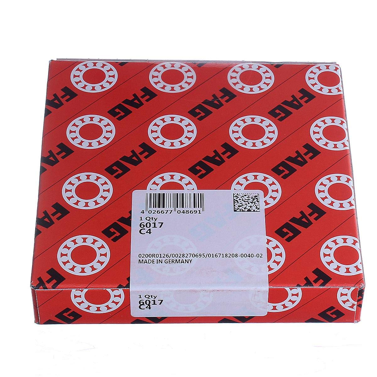 6017-C4 FAG Rodamiento de bolas cojinete 85x130x22mm