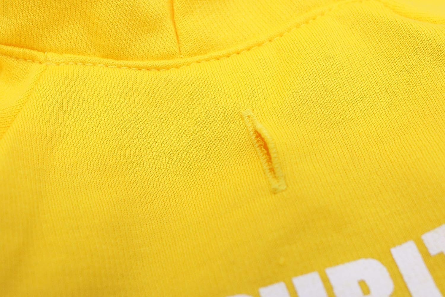 Small Dog Hoodie Security Dog Hoodies Puppy Sweatshirt Pet Dog Hoodies for Medium Dogs, Yellow, Large (8.8-13.2lb) - Image 4