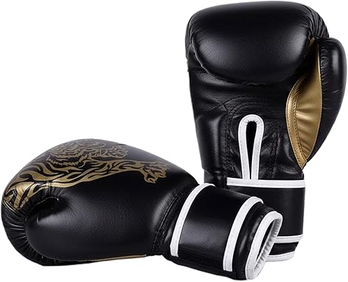 Miniatura 13 de Guantes de entrenamiento de boxeo: 1 par de guantes de boxeo unisex para adultos, guantes de boxeo, guantes de boxeo transpirables para