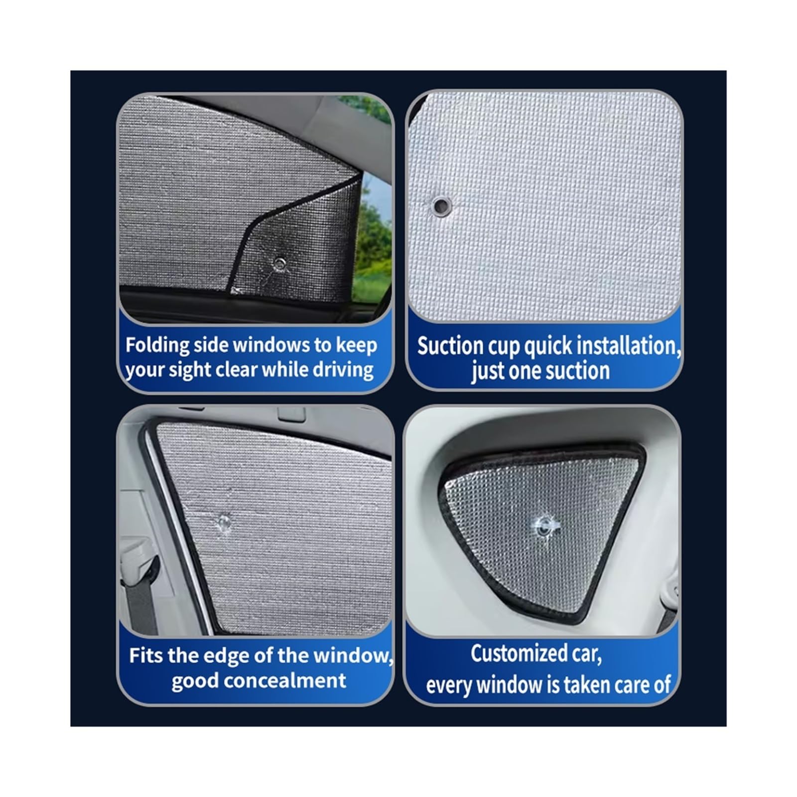 Parasol Luna Coche Parasol Parabrisas Para A6 Sport C8 2019-2025 2020 2021 Aislamiento Térmico Protección Solar Automática Parasol Coche Parasol Automóvil(Car Full Set)
