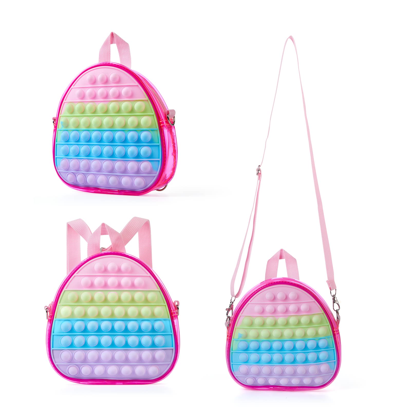 Carjoy Pop Backpack Purse For Girls 2 In 1 Fidget | Desertcart Antigua ...