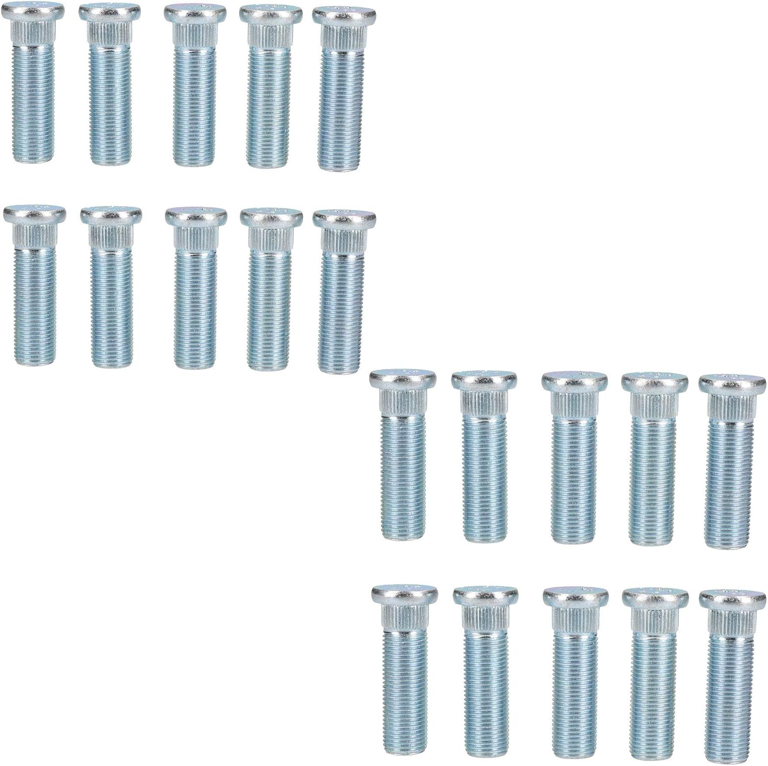 AB Tools M16 x 1.5 Replacement Wheel Studs for Trailer Suspension Hubs Hub Pack of 20