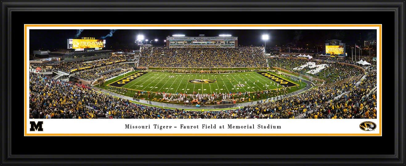 Missouri Tigers Football - Panoramic Posters and Framed Pictures by Blakeway Panoramas