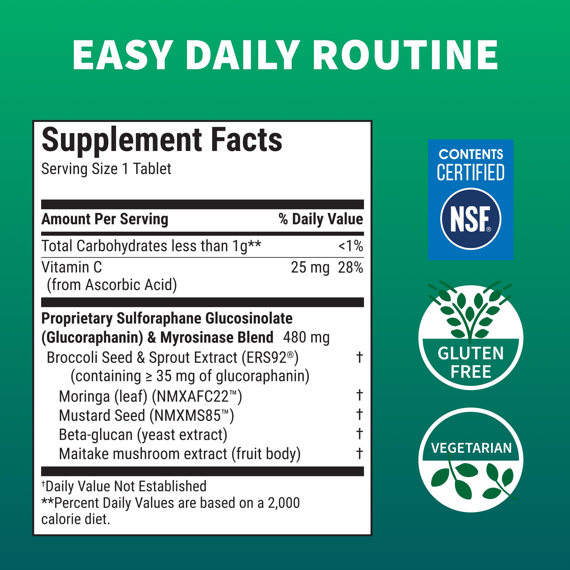 Nutramax Avmacol Extra Strength Sulforaphane Producing Supplement, 75 Tabs — Amazon image 2