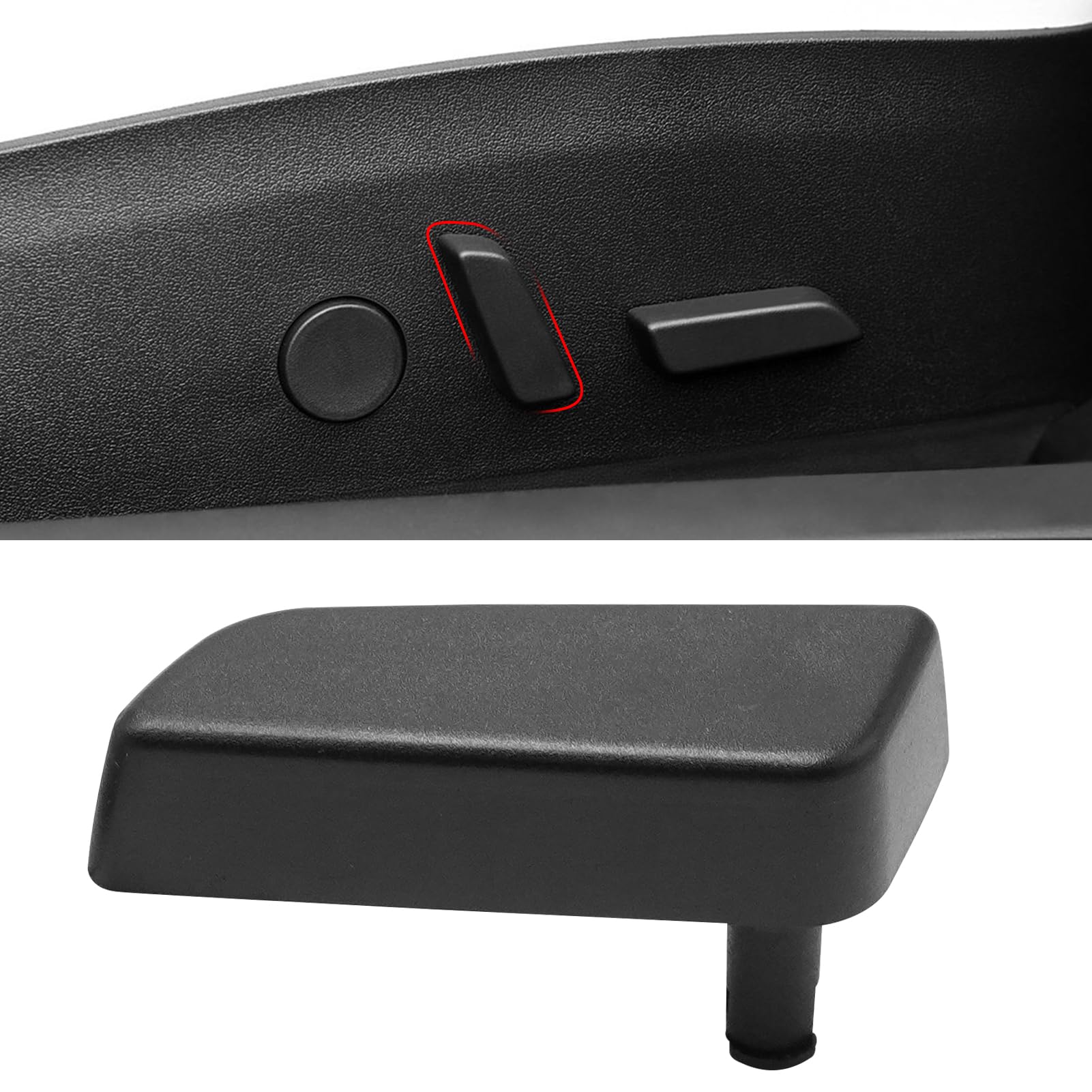TTCR-II Compatibile con Pulsante Sedile Tesla Model 3/Y 2017-2020 Lato Passeggero Destro