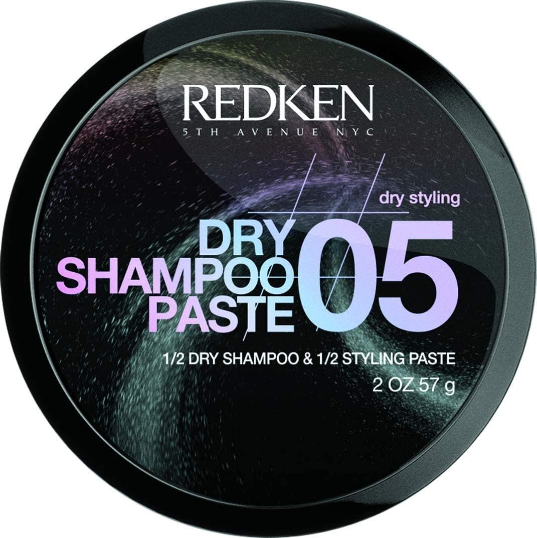 REDKEN | Dry Texture | Dry Shampoo Paste 05 | 2-In-1 Paste Absorbs Oil and Adds Texture | For All Hair Types | 57 g