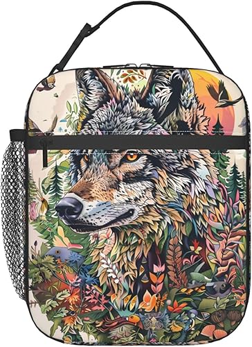 Vista 9 de Lonchera reutilizable de baloncesto para niños, mujeres, hombres y adultos, bolsa de almuerzo deportiva dinámica aislada, bolsa de poliéster