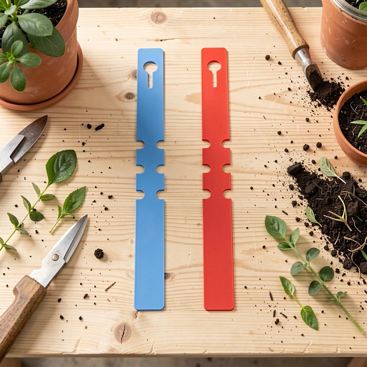 MAGICLULU 1200 Pezzi Etichette Regolabili da Giardino in Pvc per Piante e Alberi