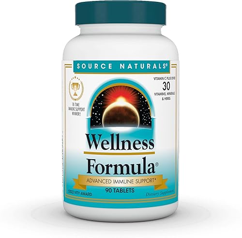 Source Naturals Fórmula de Bienestar Vitaminas Bio-Alineadas y Defensa Herbal, 1
