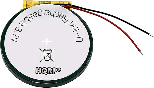 HQRP Batería con PD3555 Garmin Fenix 1, Fenix 2, Tactix GPS Watch 361-00061-00 3.7V 500mAh