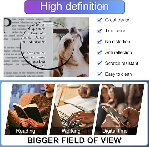 Miniatura 4 de MARE AZZURO Lentes de lectura con bloqueo de luz azul para hombre, tamaño grande, cuadrado, para lectura de computadora, 1.0, 1.25, 1.5, 1.75, 2.0,