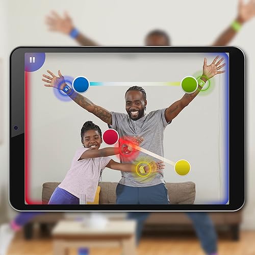 Miniatura 9 de Hasbro Gaming Twister Air Game  AR App Play Game with Wrist and Ankle Bands  Links to Smart Devices  Active Party Games for Kids and Adults  Ages 8+