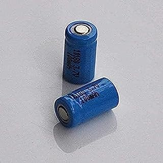 Rechargeable Battery3. 7v 10180 Rechargeable Lithium Ion Battery Batteries Pilas 100 MAh for Digital Torch Device, 2 Pieces