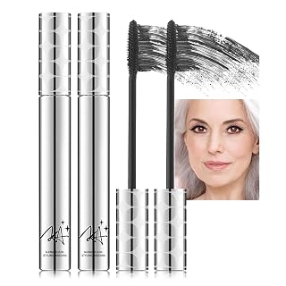 2er-Pack Schwarze Mascara für ältere Frauen–Wasserfeste Wimperntusche,Ideal für dünn werdende & alternde Wimpern,Spendet mehr Volumen und Länge,Sanft zu empfindlichen Augen - Amazon product rated Grade A