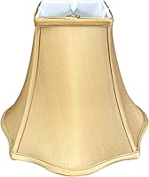 Vista 27 de Royal Designs pantalla para lámpara Fancy Square Bell - Blanco - 7 x 16 x 12.75 pulgadas