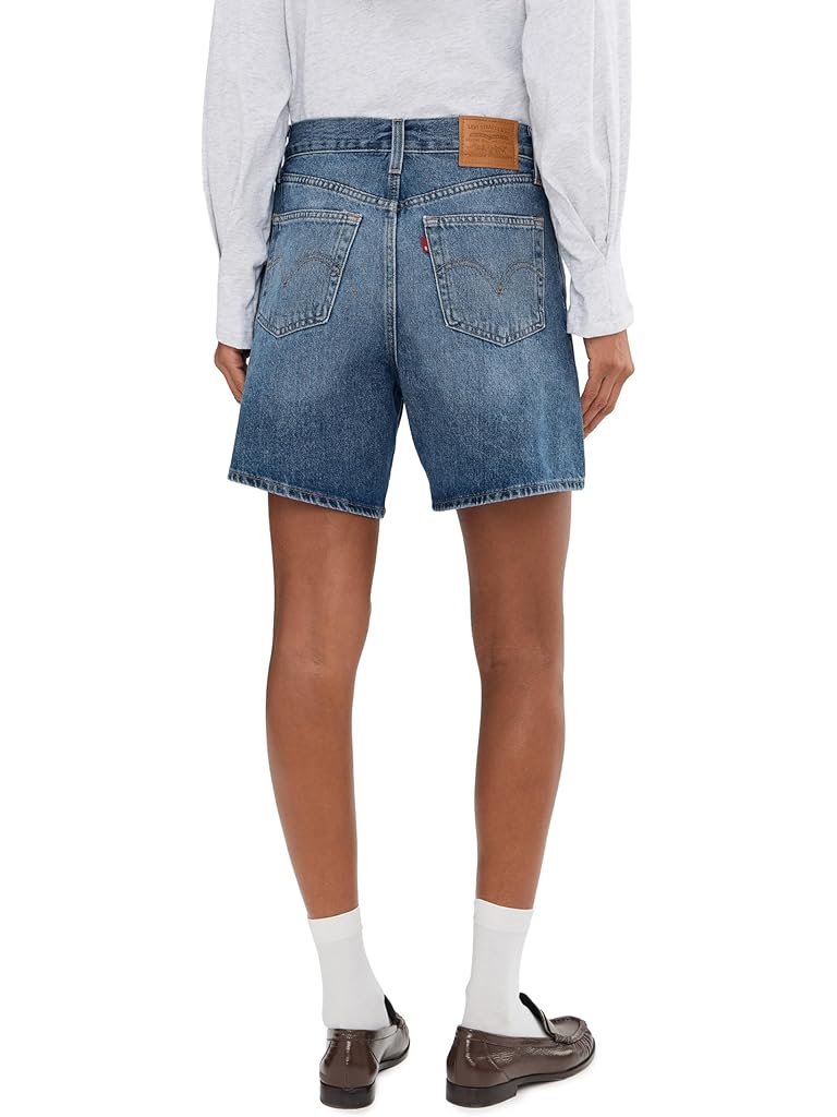 Blue Levi's® High Baggy Short