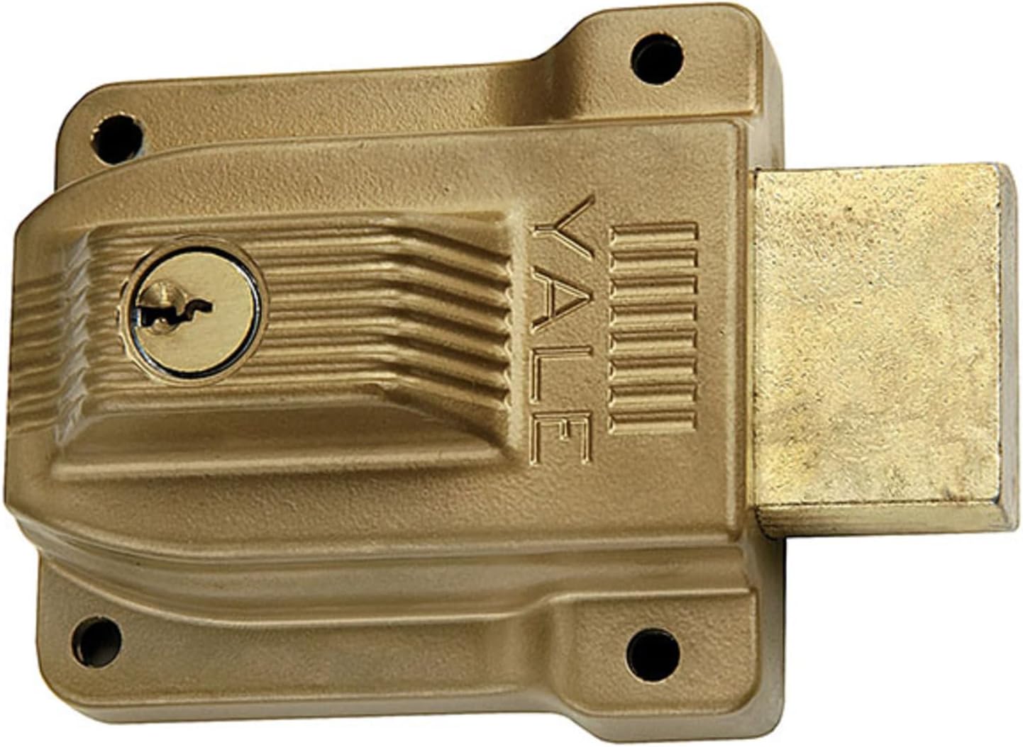 Yale112-1/4F Heavy-Duty Deadbolt w/ Flat Strike