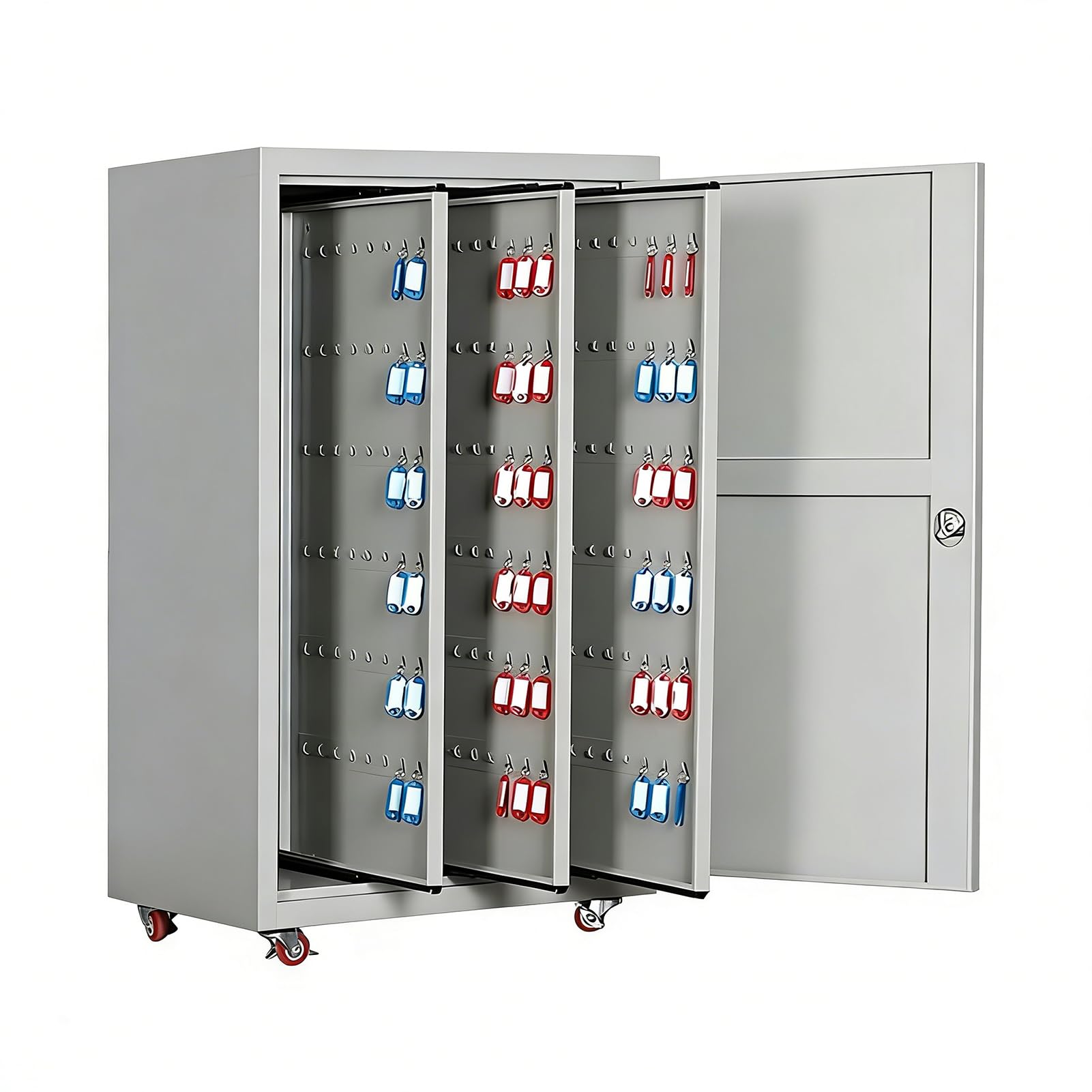BHGFYXBS Steel Key Cabinet With Lock Secure Key Sto With Locking Hoo & Labels Ideal For Home & Office Key Ment Nized & Safe Solut