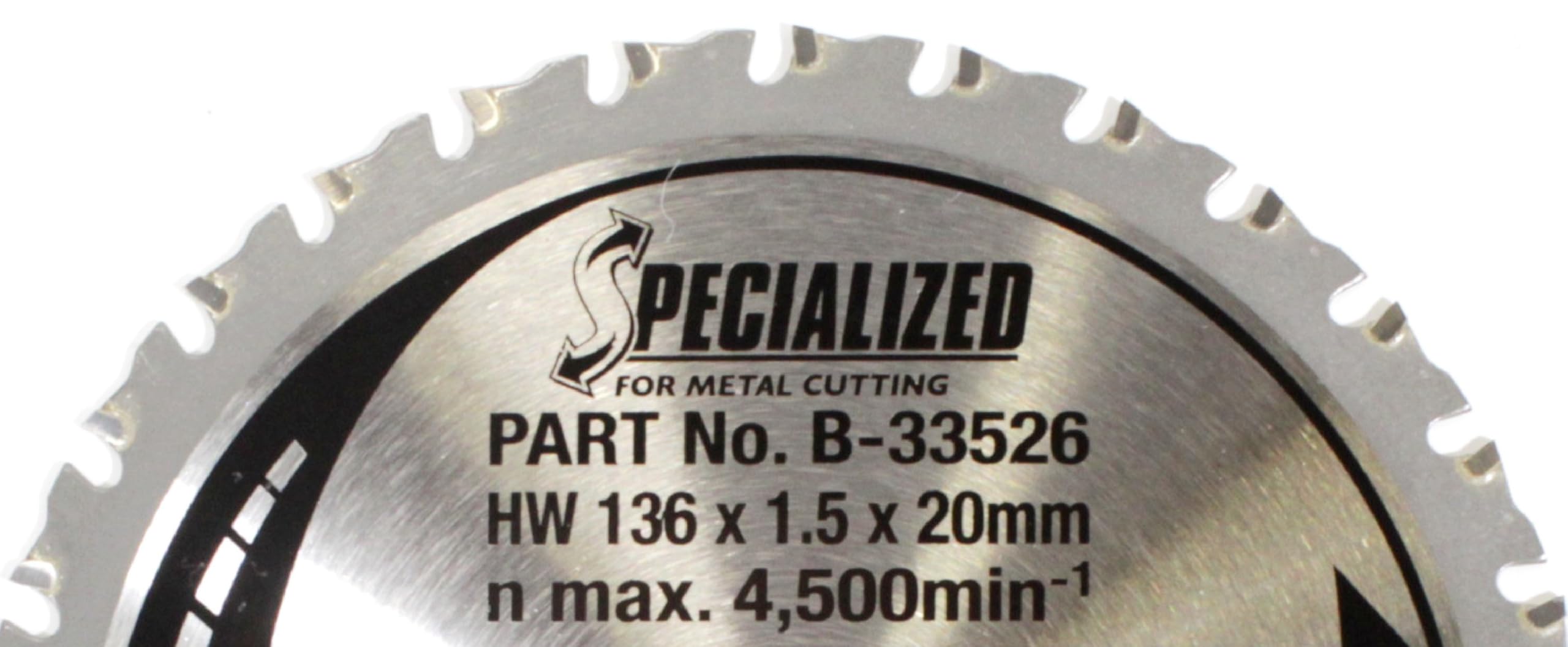 Makita B-33526 SPECIALIZED Saegeb.136x20x30Z, 18 x 540 mm, kolor