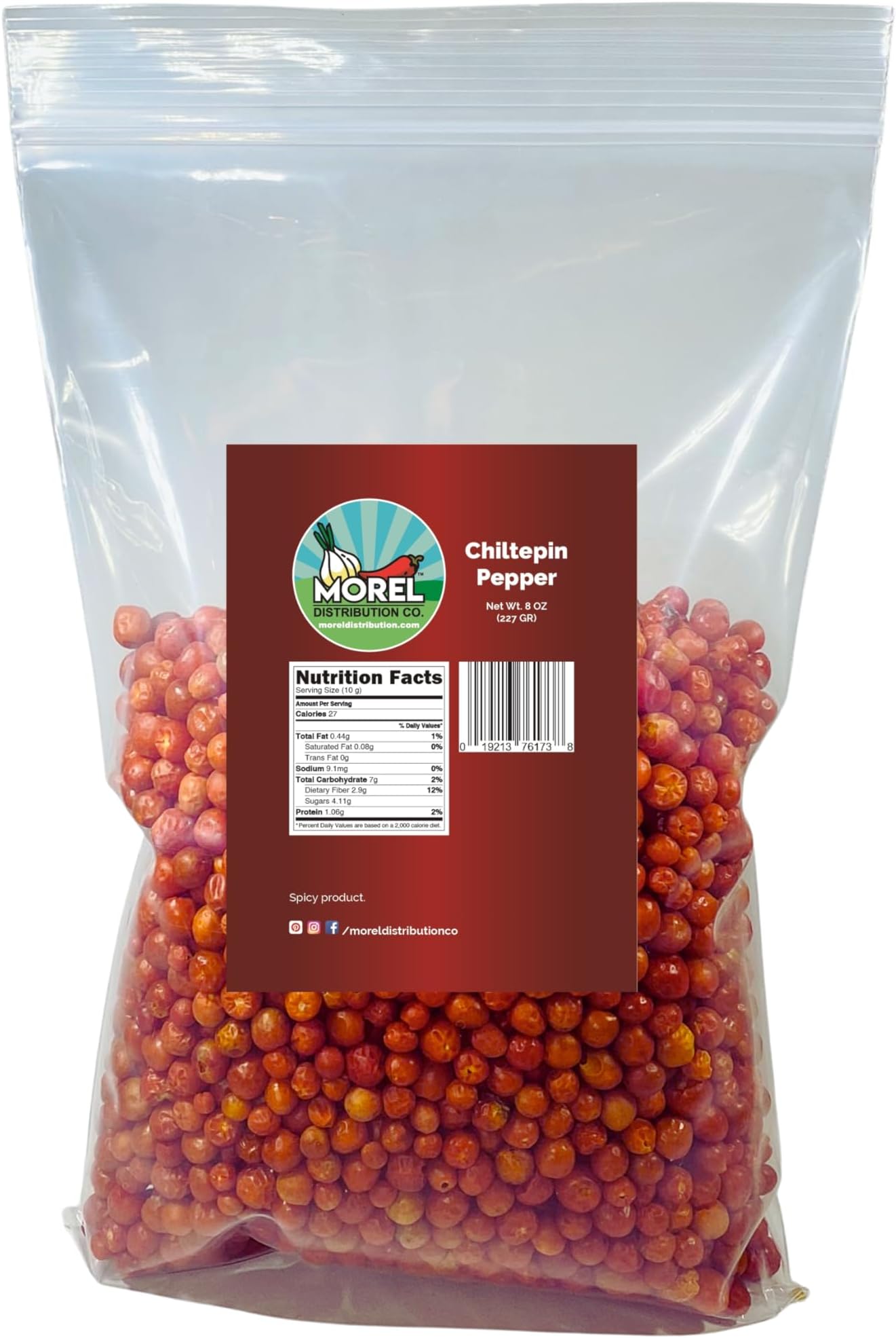 Dried Chiltepin Peppers (Chili Tepin) // Weights: Dried Chiltepin Peppers (Chili Tepin) // Weights: 8 Oz, 12 Oz, 1 Lb, 2 Lbs & 5 Lbs!! (8 OZ)