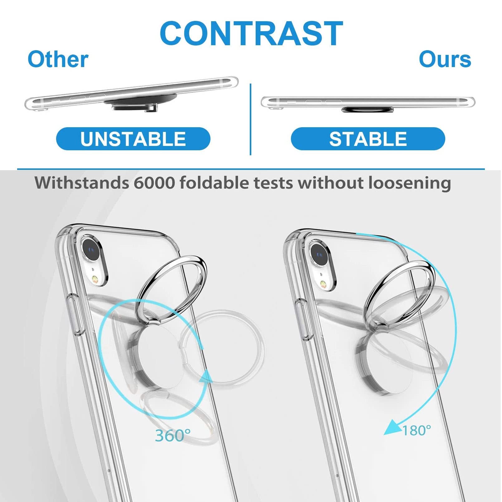 HGJTF Custodia per Doogee S98 Pro (6.30 ) + 3 Pellicola Protettiva Vetro temperato, Ultrasottile Trasparent TPU [Antiurto X Anti-Giallo] Silicone Morbido Cover per Doogee S98 Pro - Clear
