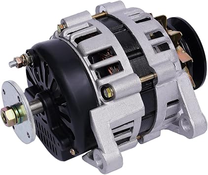 PMA Permanent Magnet DC Generator, Double-ended Low Rpm Alternator Agriculture, 2000w Brushless Motor for Agricultural Vehicles, 4000rpm Per Minute, 12-14V, 2000W