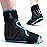 NEWGO Ice Pack Foot Ankle Ice Pack Wrap for Plantar Fasciitis, Foot Surgery Recovery, Hot Cold Therapy Ice Boot for Bunions, Ankle Injury, Swelling, Burning Feet - Black