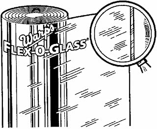 Warp Bros Flex-O-Glass NFG-36P Crystal Clear 4 Mil Plastic Sheeting 36" x 25 ft for Storm Windows