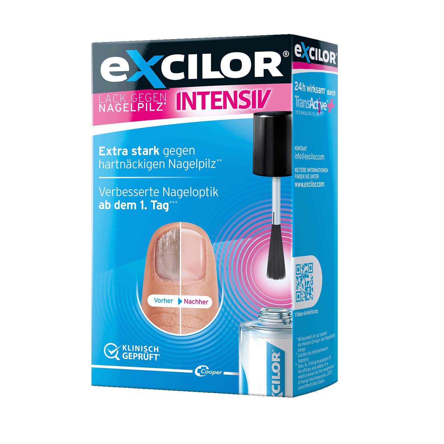 Excilor Intensiv Lack gegen Nagelpilz, 30 ml Lösung