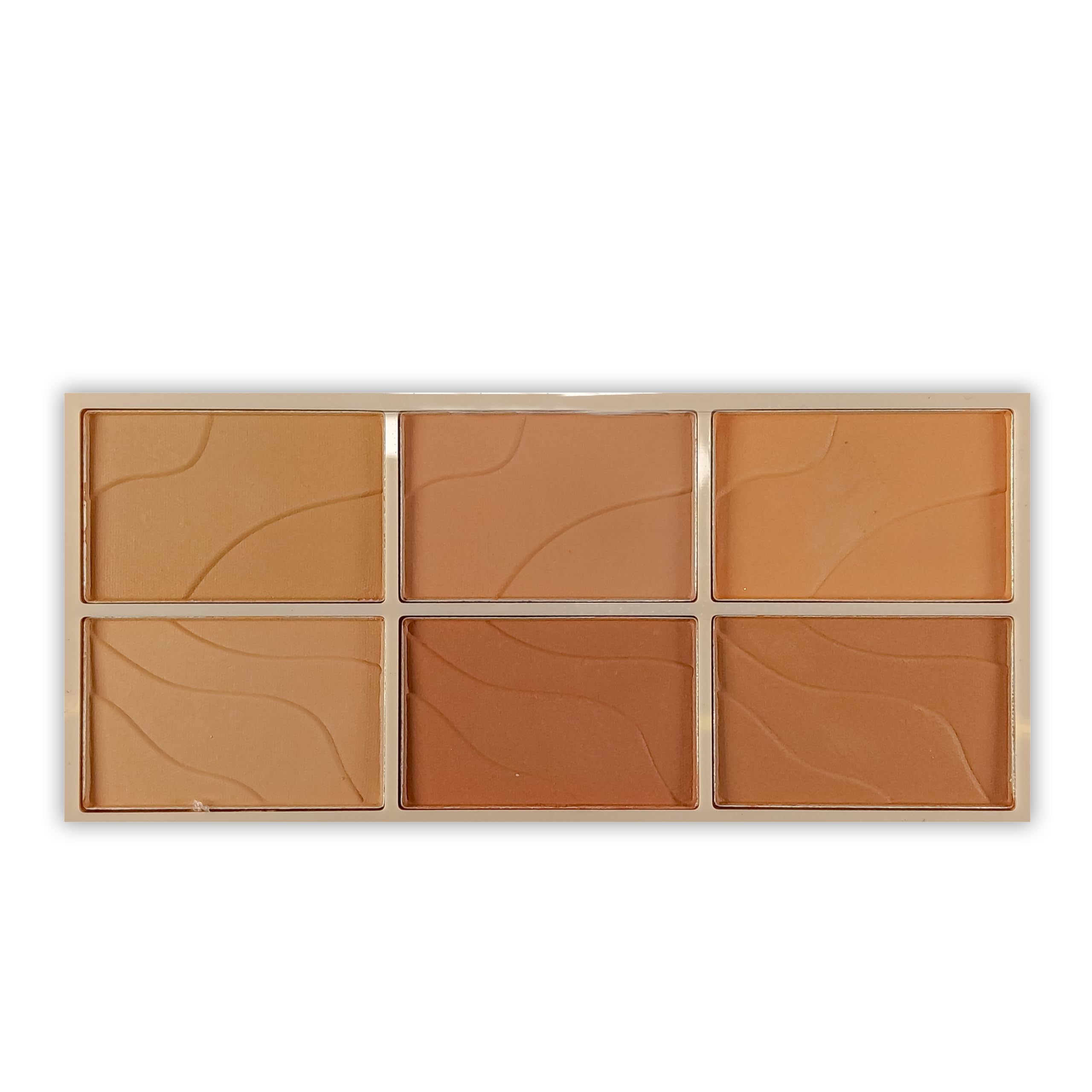 6-Color Blusher Combo Palette | Conceal, Correct & Contour Face Kit | Lightweight & Blendable Palette for Flawless Makeup Base | Compact & Travel-Friendly-image-38