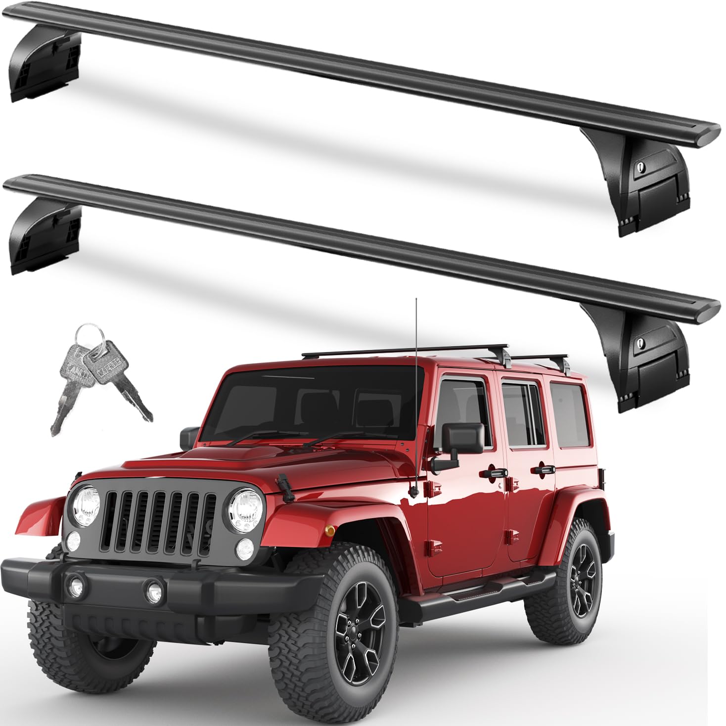 Tuyoung Roof Rack Cross Bars