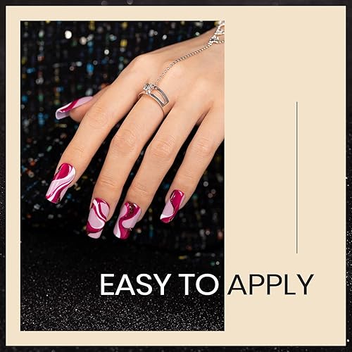 Miniatura 3 de Beetles - Juego de 23 esmaltes de uñas de gel, color rojo burdeos, esmalte de gel verde y azul con brillantina, colección Atmosphere íntimo, lámpara