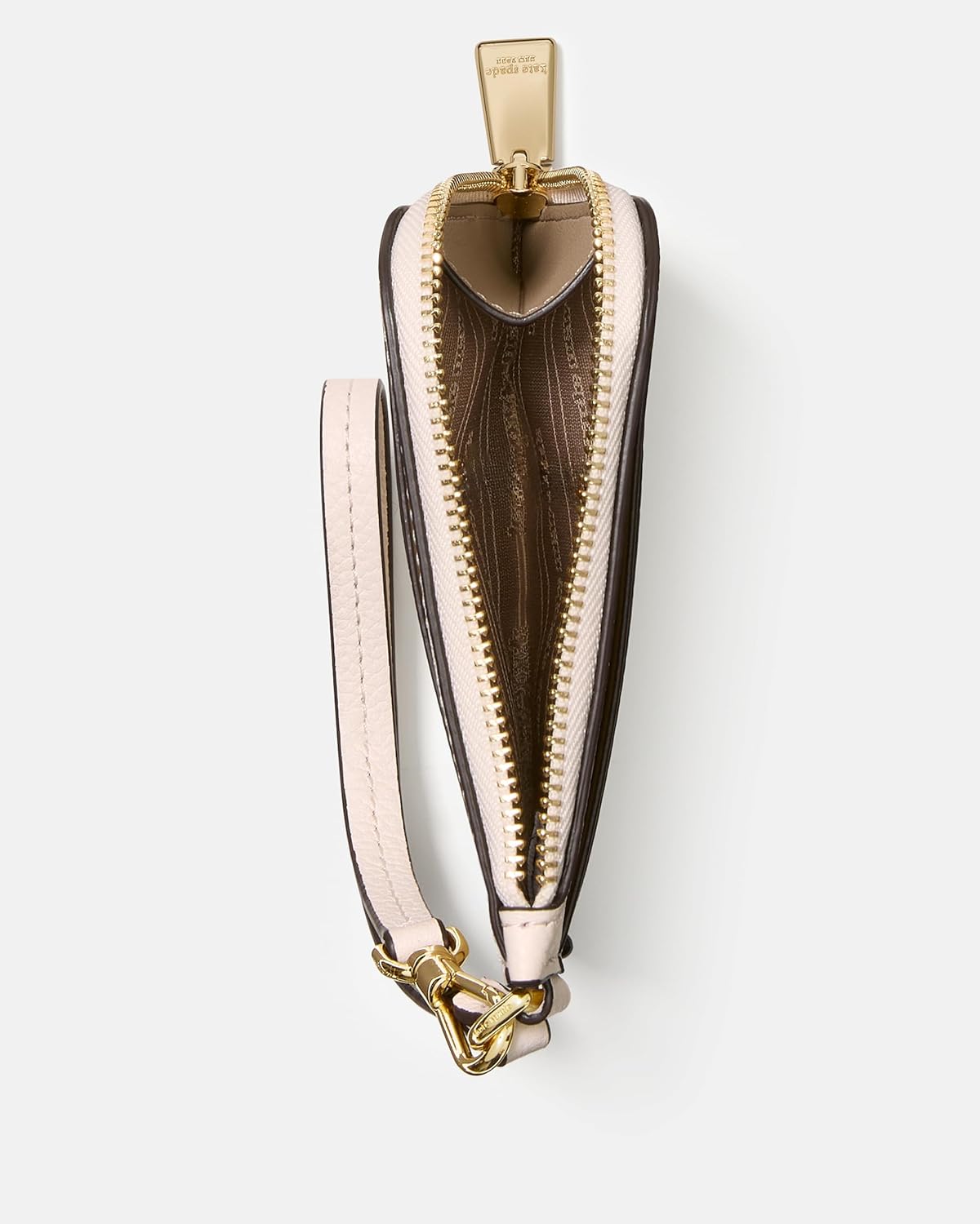 Devin Saffiano Leather Coin Card Case Wristlet