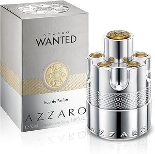 Azzaro Wanted Eau de Parfum - Energizing & Intense Mens Cologne - Woody, Aromatic & Spicy Fragrance - Fresh Notes of Juniper Berries, Sage, Vetiver - Lasting Wear - Luxury Perfumes for Men