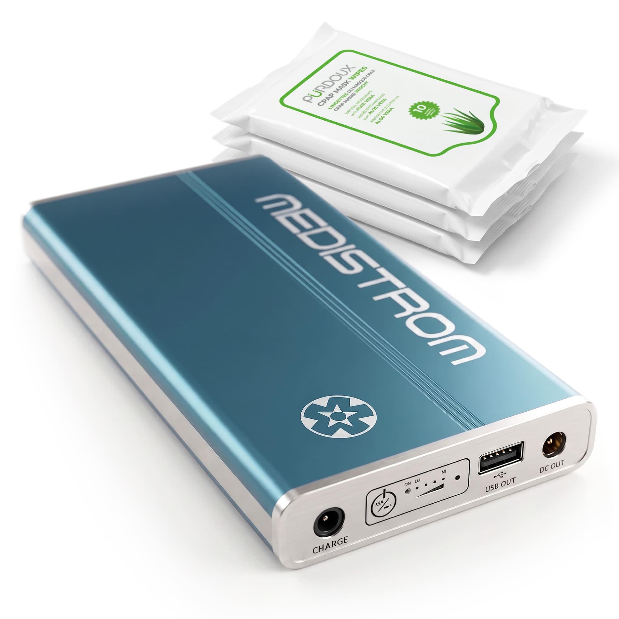 Pilot-24 Lite 95Wh CPAP Battery with Wipe Pack