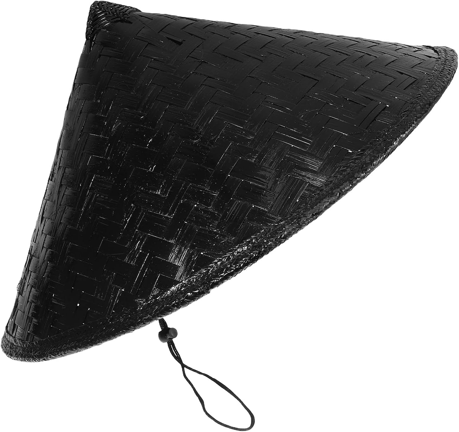 VANZACK Japanese Samurai Hat Straw Cone Hat Cosplay Accessory Asian Oriental For Men Women Party Photo Props 16. 5 Inch