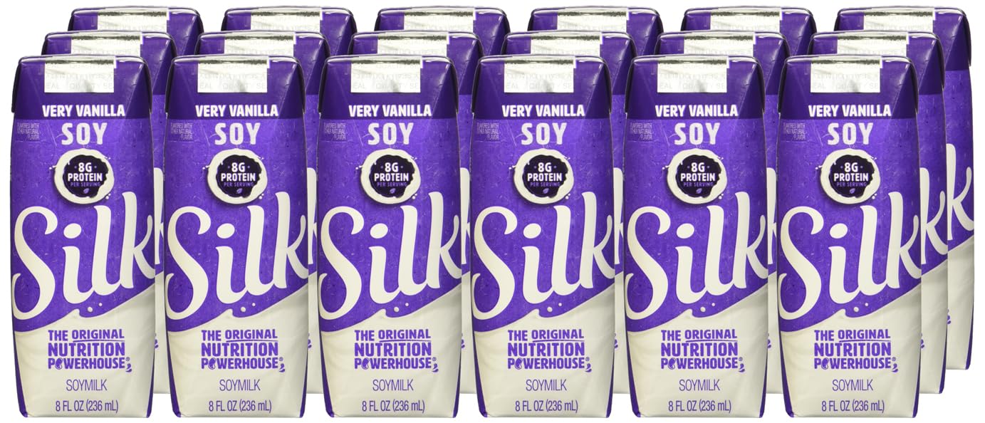 Silk Very Vanilla Soy Milk, 6 - 8 fl Oz