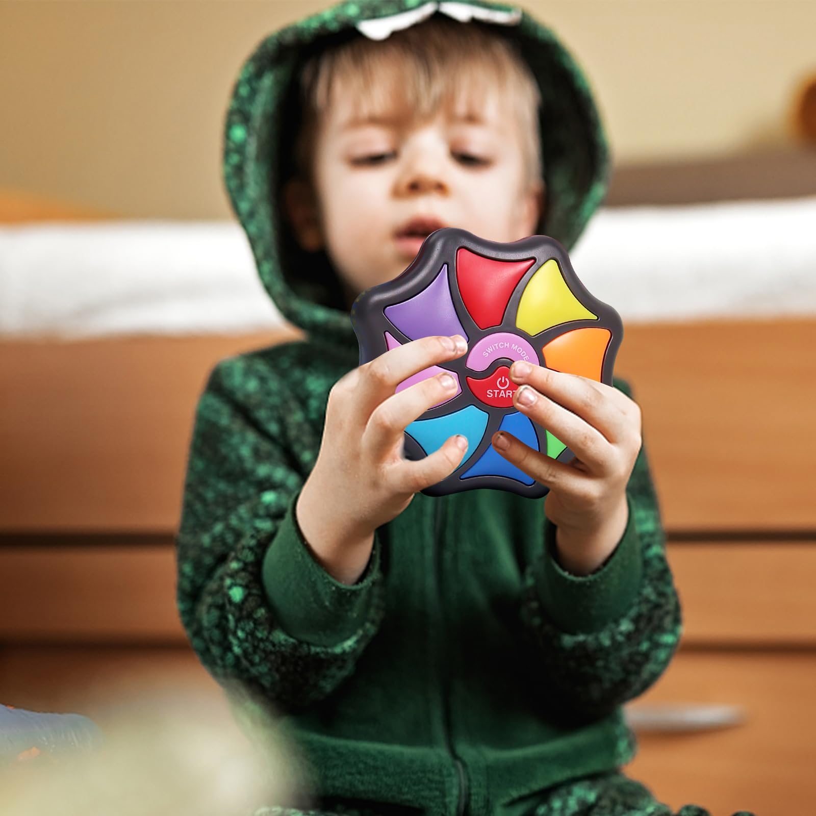 Gioco di memoria per bambini, gioco di memoria elettronico, giochi di allenamento della memoria, gioco con luci e rumori, giochi educativi per bambini, ragazzi, ragazze, regalo