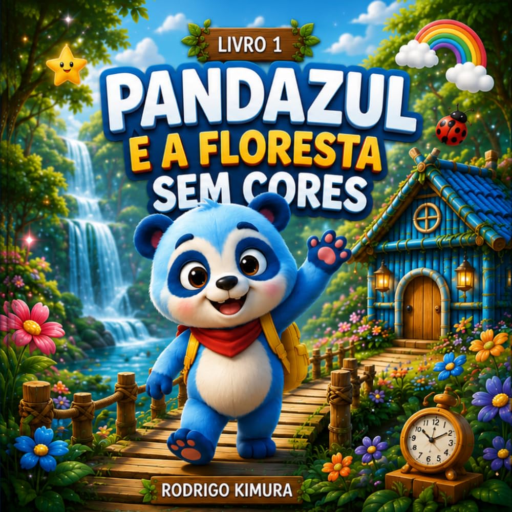 Pandazul e a Floresta Sem Cores (Coleção Pandazul)