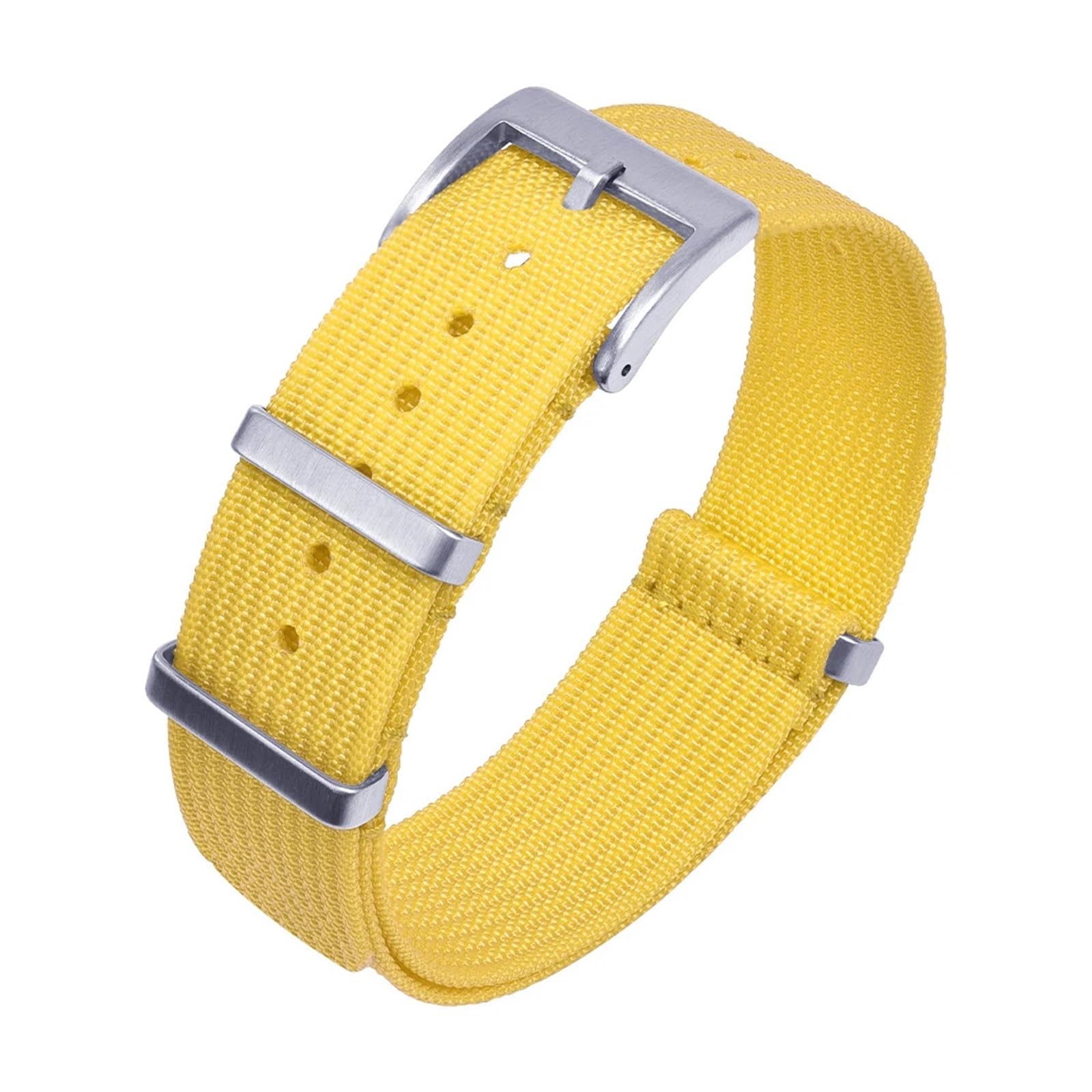 Bracelet de montre, bracelet en nylon côtelé for accessoires tissu