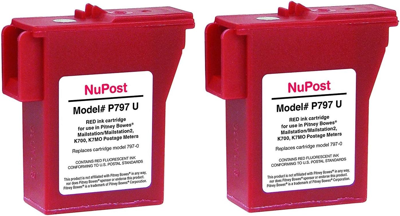 NuPost Compatible Ink Cartridge Replacement for Pitney