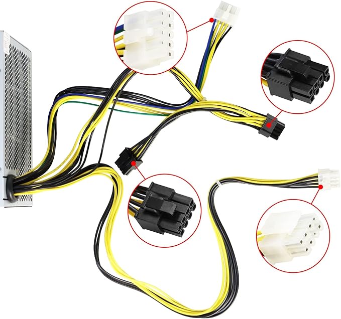 Fuente de Poder LXun 500W HK600-11PP ATX Compatible con Lenovo miniatura 2