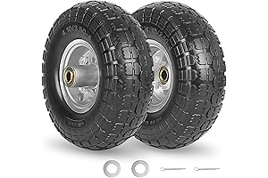 4.10 3.50-4 Tire and Wheel Set