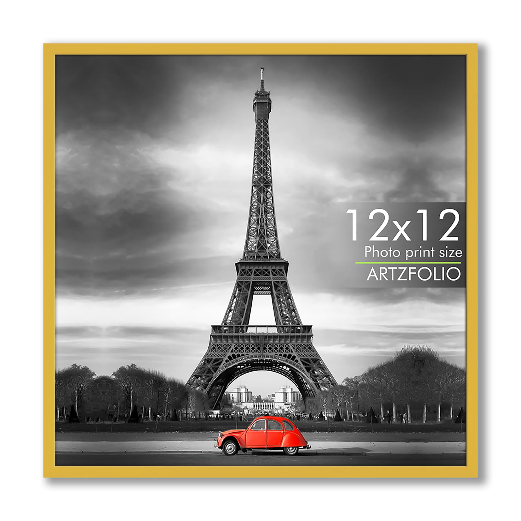 Large Black Photo Frame - ArtzFolio D565 -32