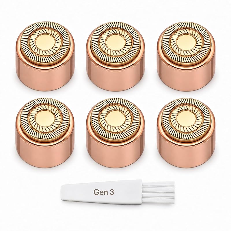 Cabeças de reposição Gen 3 ceooe para Finishing Touch Flawless, pacote com 6